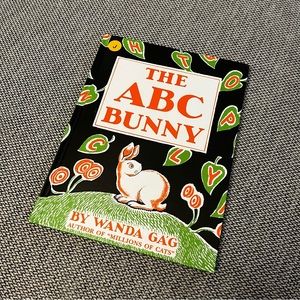 The ABC bunny kids book